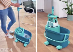 Moppisetti Leifheit Clean Twist M Erg pyörillä