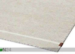Narma käsinkudottu villamatto Nummela linen 140x200 cm