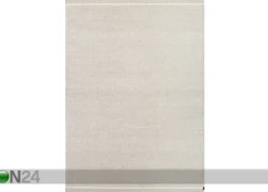 Narma käsinkudottu villamatto Nummela linen 140x200 cm