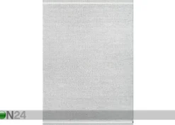 Narma käsinkudottu villamatto Nummela grey 140x200 cm