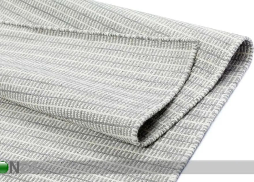 Narma käsinkudottu villamatto Jonava grey 140x200 cm