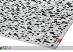 Narma käsinkudottu villamatto Virrati silver 140x200 cm