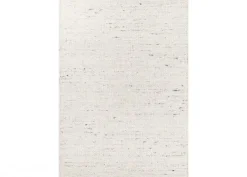 Narma käsinkudottu villamatto Hygge white 90x160 cm