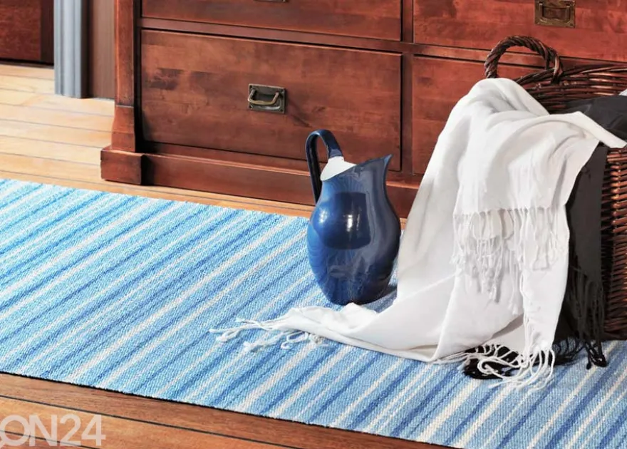 Narma muovimatto Hullo blue 70x100 cm