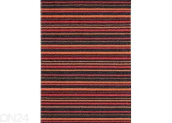 Narma muovimatto Hullo red-orange 70x100 cm