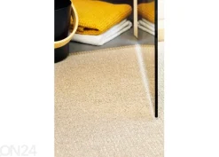 Narma muovimatto Neve cream metallic 70x100 cm
