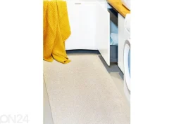 Narma muovimatto Neve cream metallic 70x100 cm