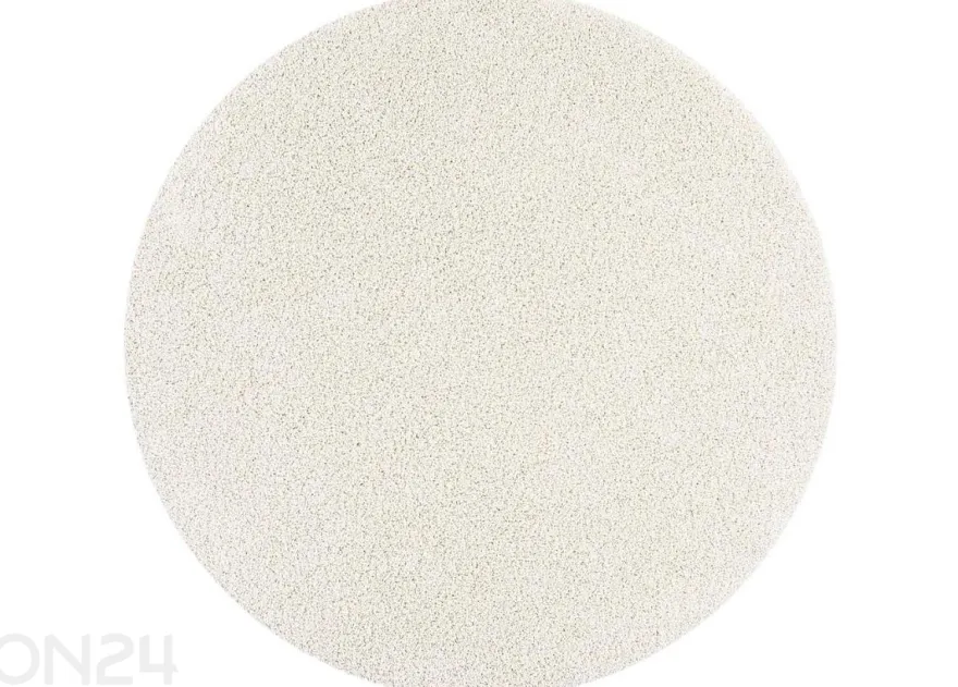 Narma pitkäkarvainen matto Spice™ valkoinen pyöreä Ø 133 cm
