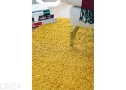 Narma pitkäkarvainen matto Spice™ keltainen 67x133 cm