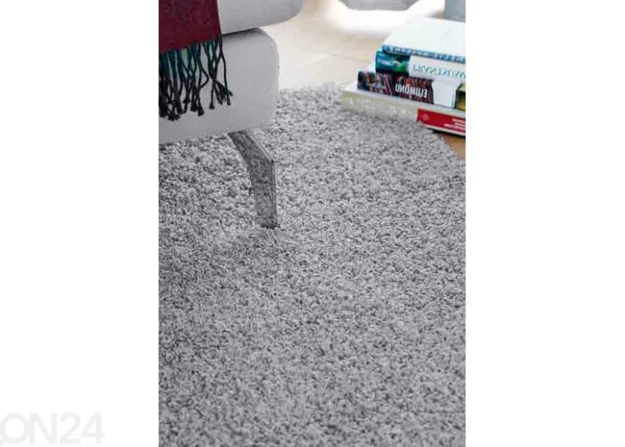 Narma pitkäkarvainen matto Spice™ harmaa 67x133 cm