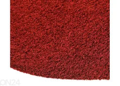 Narma pitkäkarvainen matto Spice™ punainen pyöreä Ø 133 cm