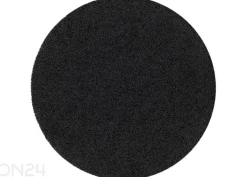 Narma pitkäkarvainen matto Spice™ musta pyöreä Ø 133 cm