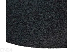 Narma pitkäkarvainen matto Spice™ musta pyöreä Ø 133 cm