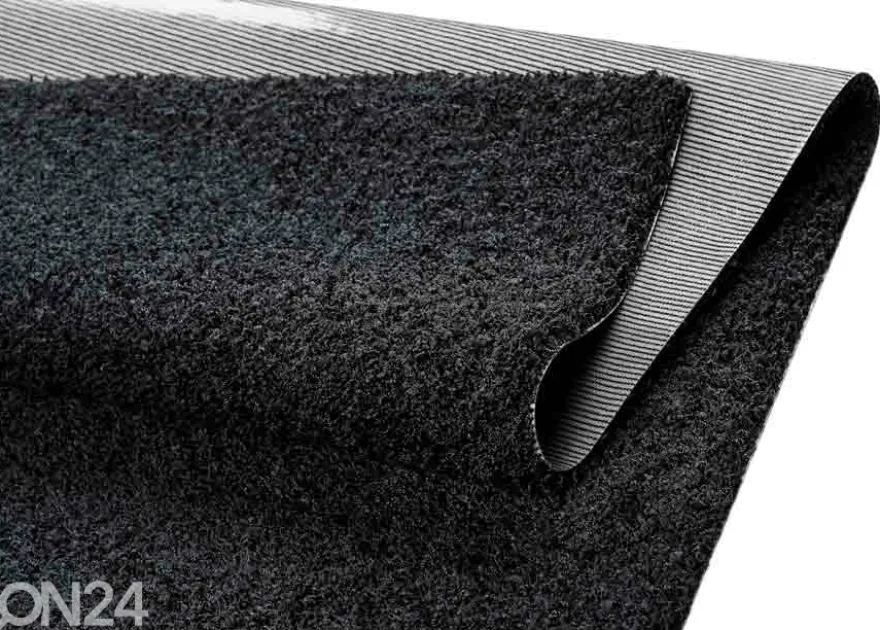 Narma pitkänukkainen matto Spice™ musta 67x133 cm