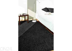 Narma pitkänukkainen matto Spice™ musta 67x133 cm