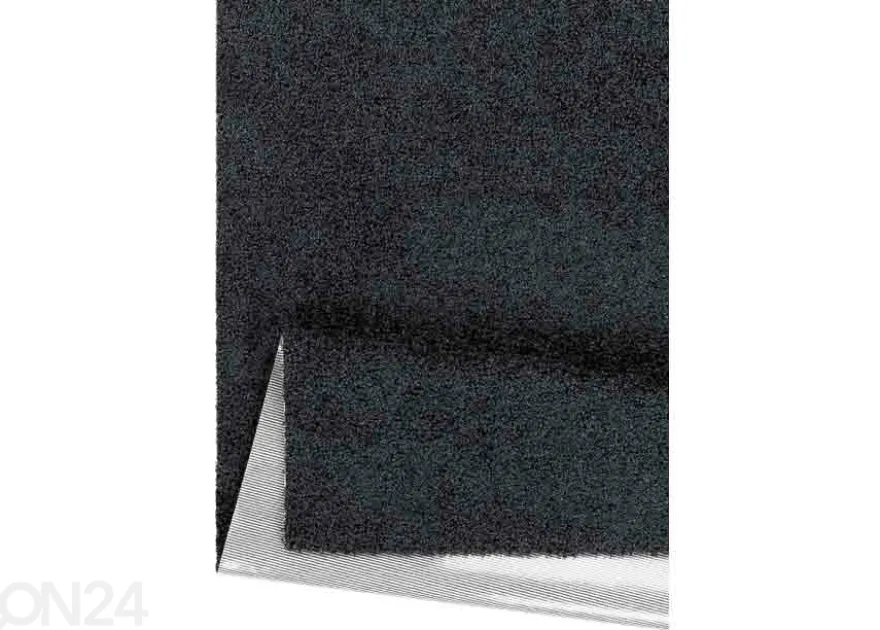 Narma pitkänukkainen matto Spice™ musta 67x133 cm