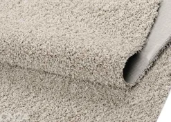 Narma pitkänukkainen matto Spice™ beige pyöreä Ø 133 cm