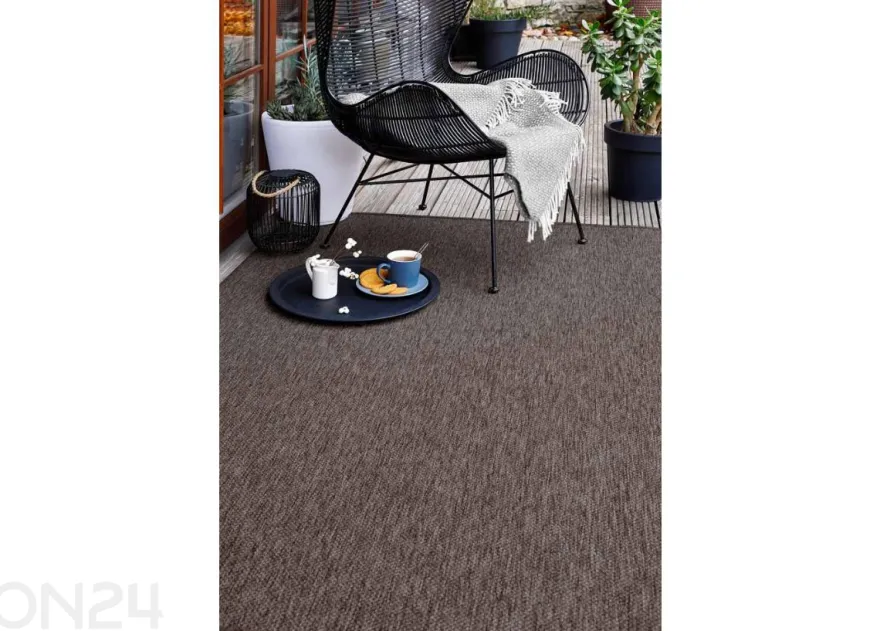 Narma sidosmatto Vagabond™ brown pyöreä Ø 160 cm