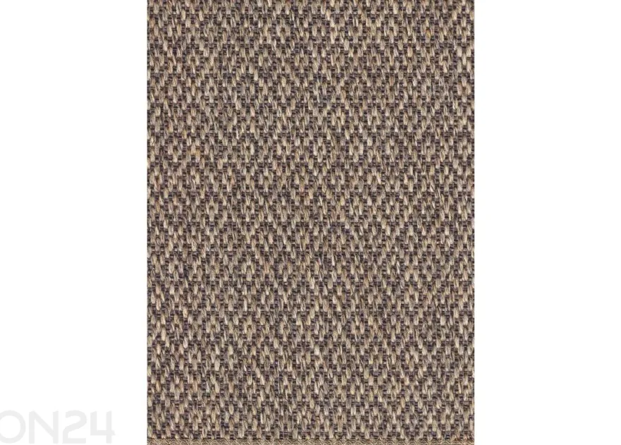Narma sileäkudosmatto Bello™, ruskea 60x80 cm