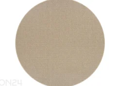 Narma sileäkudosmatto Bono™ beige, pyöreä Ø 160 cm