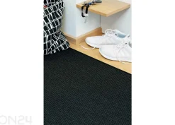Narma sileäkudosmatto Bono™ black pyöreä Ø 160 cm