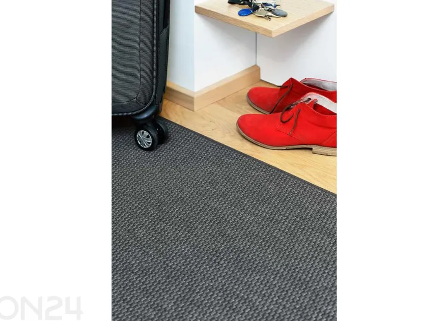 Narma sileäkudosmatto Bono™ carbon pyöreä Ø 160 cm