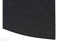 Narma sileäkudosmatto Credo™ black pyöreä Ø 160 cm
