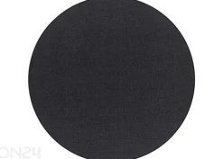 Narma sileäkudosmatto Credo™ black pyöreä Ø 160 cm