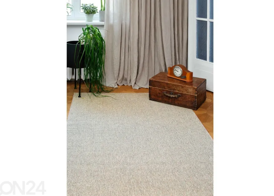 Narma sileäkudosmatto Credo™ sand 60x80 cm