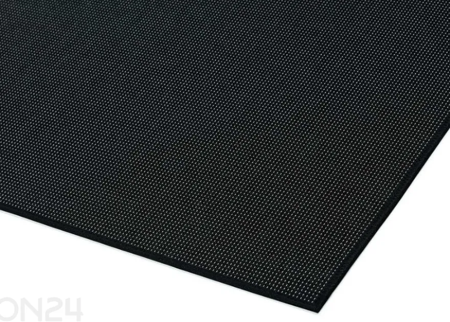 Narma sileäkudosmatto Limo™ black 60x80 cm