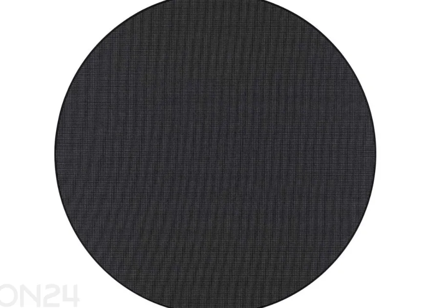 Narma sileäkudosmatto Limo™ black pyöreä Ø 160 cm