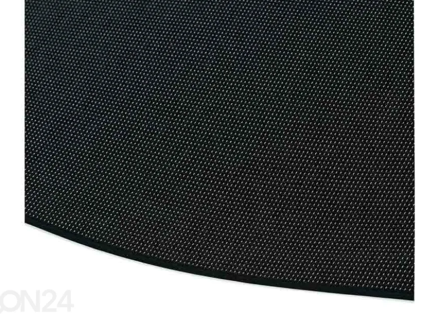 Narma sileäkudosmatto Limo™ black pyöreä Ø 160 cm