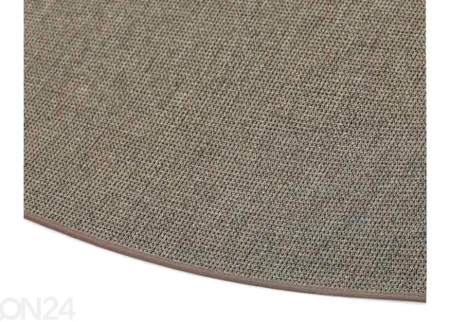 Narma sileäkudosmatto Limo™ brown pyöreä Ø 160 cm