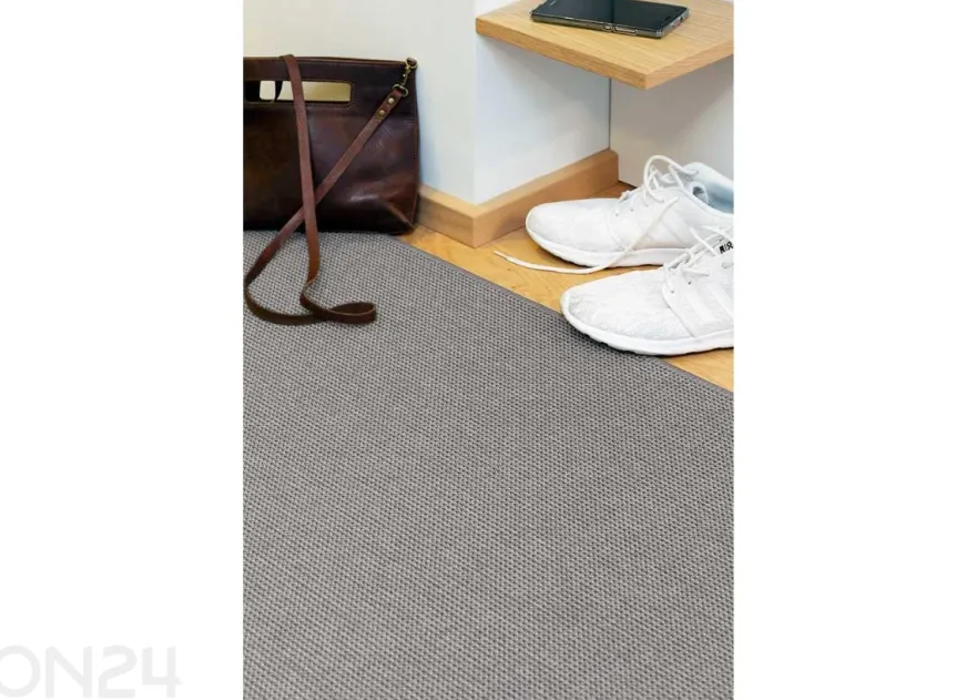 Narma sileäkudosmatto Limo™ linen pyöreä Ø 160 cm