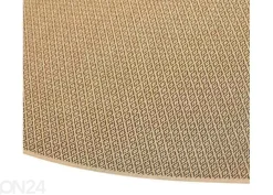 Narma sileäpintainen matto Bello™ beige pyöreä Ø 160 cm