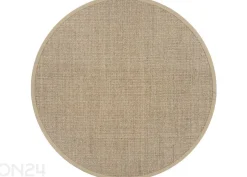Narma sisalmatto Livos™ beige pyöreä Ø 160 cm