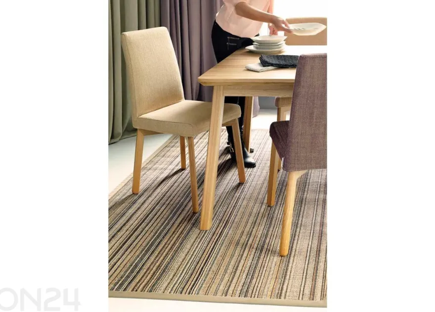 Narma sisalmatto Livos™ multi pyöreä Ø 160 cm