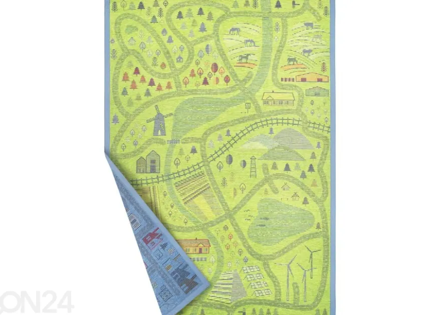 NARMA smartWeave® DUO matto Ülejõe blue-green 100x160 cm