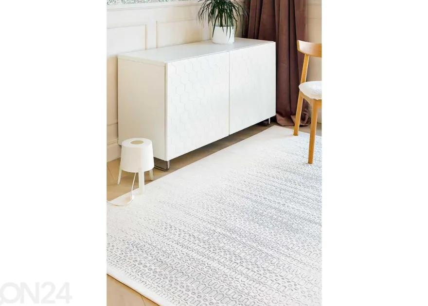 NARMA smartWeave® matto Hanila white 140x200 cm
