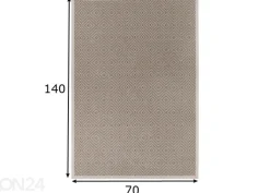 Narma smartWeave® matto Kalana beige 70x140 cm