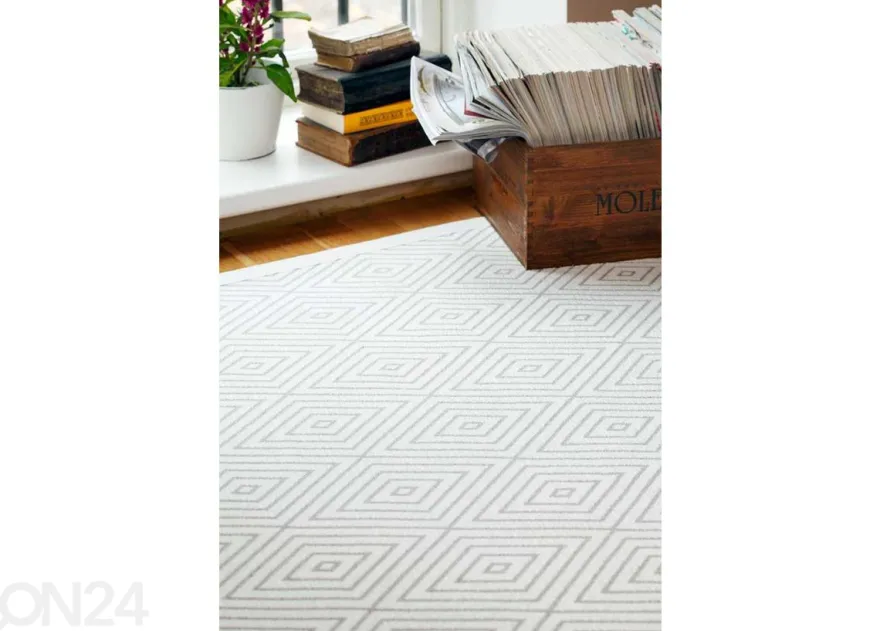NARMA smartWeave® matto Kuninga white 70x140 cm