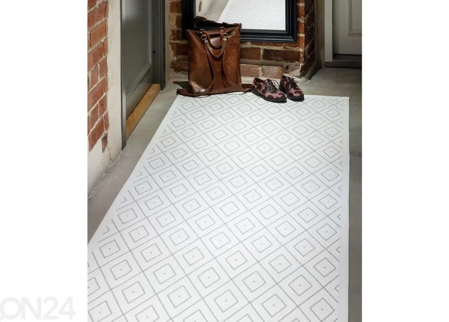 NARMA smartWeave® matto Kuninga white 70x140 cm