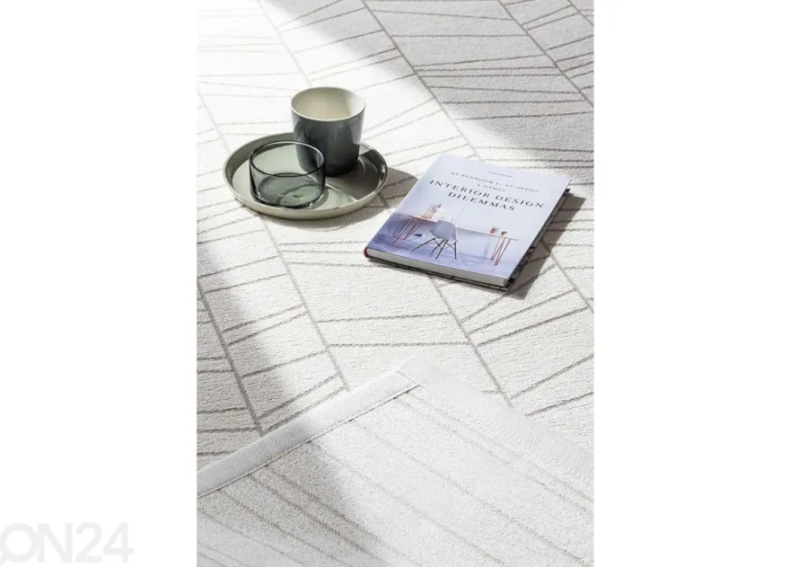 NARMA smartWeave® matto Loona white 140x200 cm