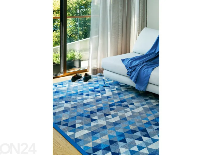 Narma smartWeave® matto Luke blue 100x160 cm