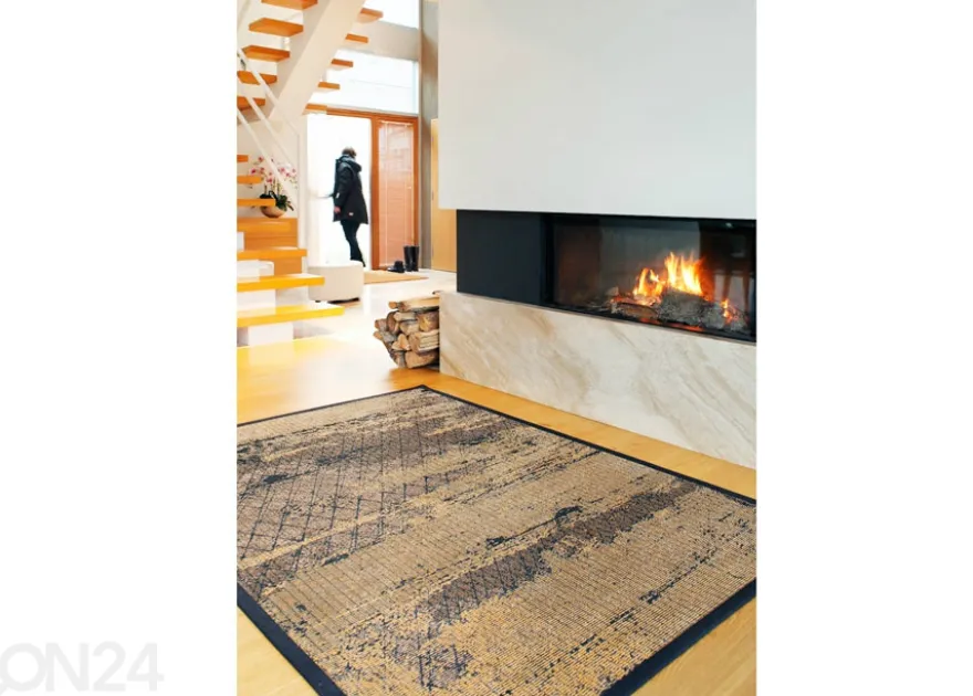 Narma smartWeave® matto Nehatu gold 70x140 cm