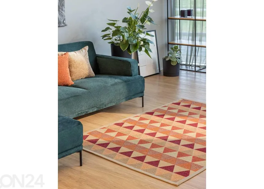 NARMA smartWeave® matto Norra gold-red 140x200 cm