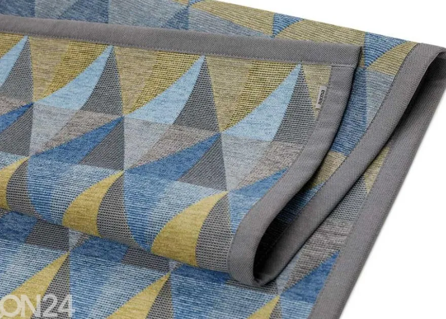 NARMA smartWeave® matto Norra grey-blue 140x200 cm
