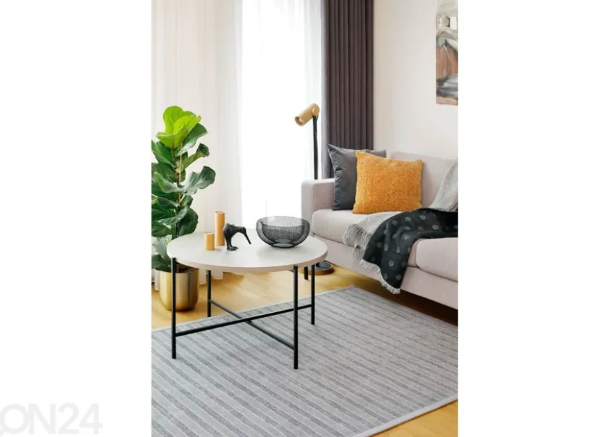 NARMA smartWeave® matto Oola silver 70x140 cm