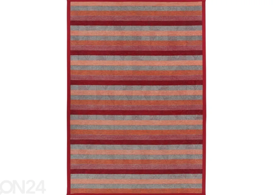 Narma smartWeave® matto Treski red 100x160 cm