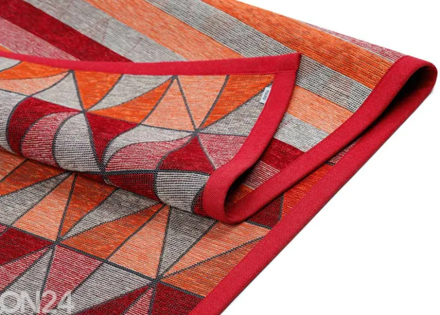 Narma smartWeave® matto Treski red 100x160 cm